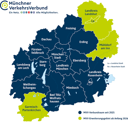 München Zonen MVV