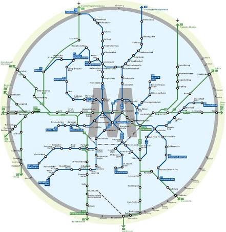 München Zonen MVV